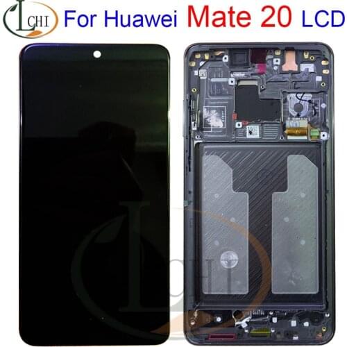New For Huawei Mate 20 LCD Display Touch Screen Digitizer Assembly Replacement Parts For Huawei Mate 20 HMA-l29 Display Screen