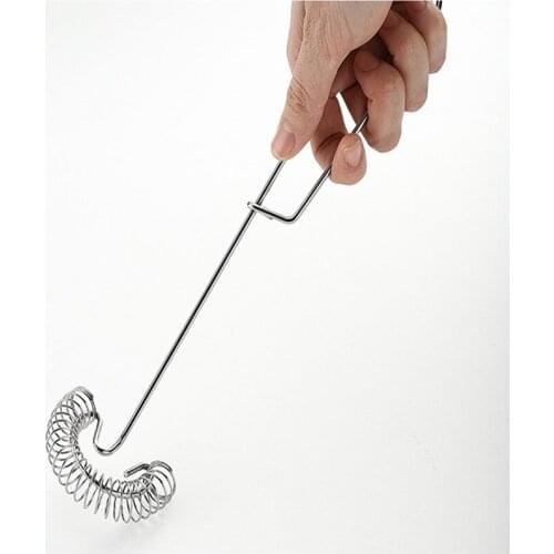 Spring Egg Stirrer Whisk Beater Stainless Steel Baking Pastry Coil Milk Blender Baking Tools Kitchen Gadgets