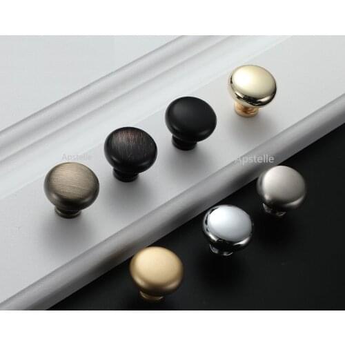 Kitchen Cabinet Knob Cupboard Drawer Pull Semicircle Furniture Dresser Hardware Solid Zinc Alloy Sliding door Handle