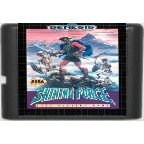 Shining Force 16 bit MD Game Card For Sega Mega Drive For Genesis