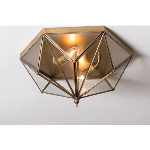 Modern Led Ceiling lights bedroom lamp study lighting aisle balcony kitchen Glass light Lamps For Living Room Home Lighting