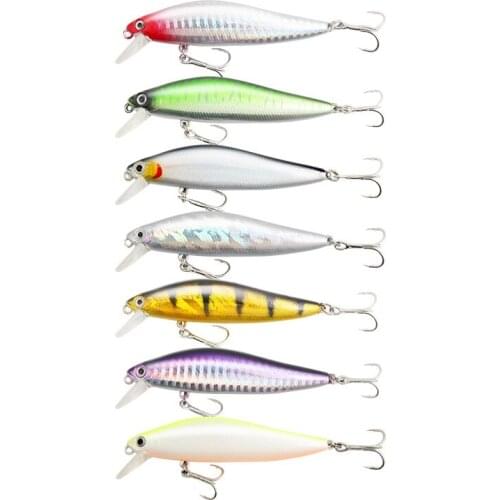 1PCS Silver Knife Slowly Sinks and Casts Mino Bait Specializing In Freshwater Fishing 5g/7.6g/11.3g