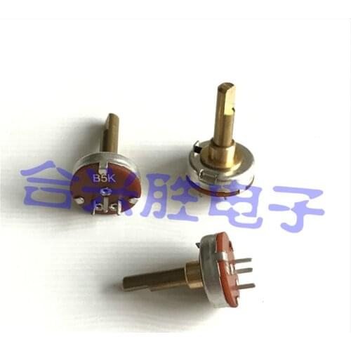 13 type B5K (rotate 220 degrees) aircraft toy model remote potentiometer 3 feet length 3.5MM shaft length 14MM