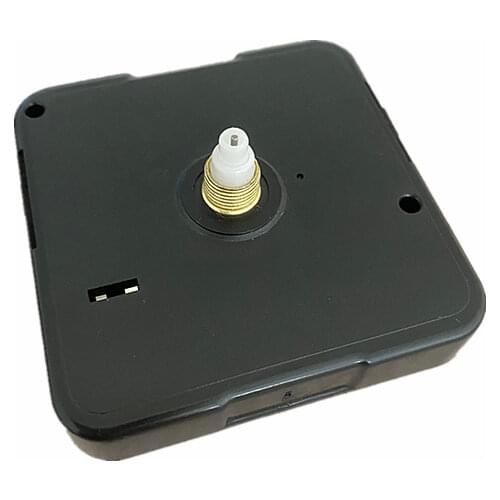 Wholesale 50PCS 12mm Shaft Quartz Clock Mechanism with Short Black Hands for DIY Wall Clock