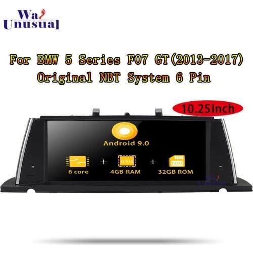 Android 9.0 Car GPS Navigation For BMW 5 Series F07 GT (2013 2014 2015 2016 2017) For BMW 5 Series F07 GT (2011-2012) NO DVD PX6