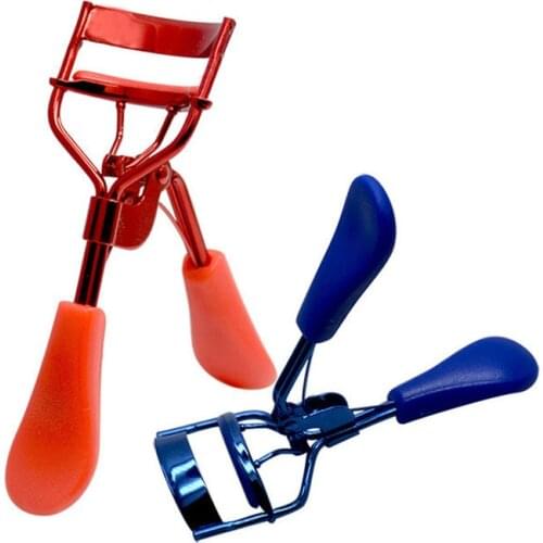 Eyelash Curler Cosmetic Makeup Black Silver Eye Lash Curler Eyes Tweezers for Eyelashes Hot Selling Makeup Tools Wholesale