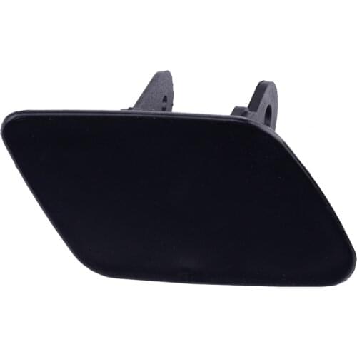 DWCX 51657199142 Right Front Bumper Headlight Washer Spray Jet Nozzle Cap Cover Plastic Black Fit For BMW X5 E70 3.0si 4.8i M