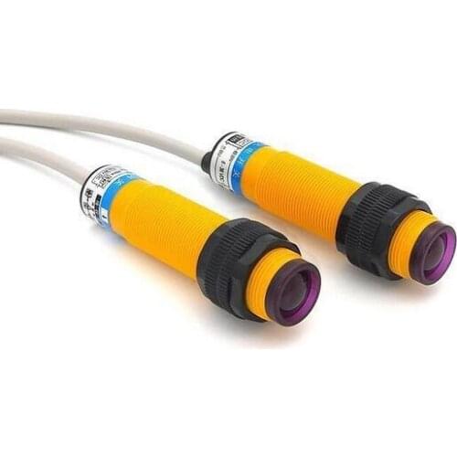 E3F-5DN3-5L DC four wire NPN NO+NC opposed photoelectric switch sensor