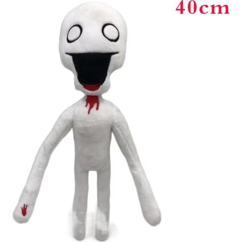Scp 096 Plush Toy White Horror Toy Soft Stuffed Doll Game Peluche Brinquedos Gamer Gift Toys for Children Kids Collection Gift