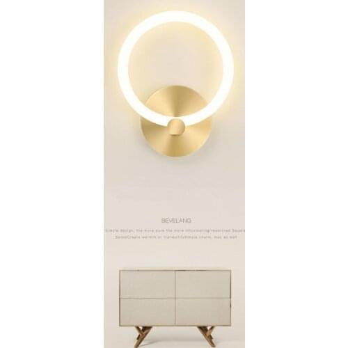 Wall lamp acrylic and metal wall lamp bedroom wall lamp living room wall lamp bedside wall lamp modern wall lamp luxury lamp