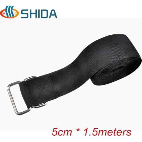 New Double Metal Buckle 2pcs 5cm*1.5meters Ratchet Tie Down Strong Polypropylene Webbing Quick Lock Strap Luggage Cargo Belt