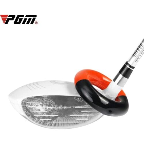 PGM 1PC Golf Swing Trainer Round Weight Power Swing Ring for Golf Clubs Warm up Golf Club Head Driver Training Aid JZH001