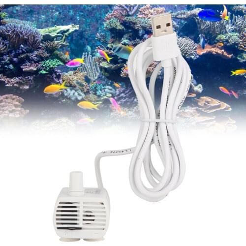 USB Mini Pump Submersible Water Pump for Fish Tank Aquarium Pet Water Dispenser