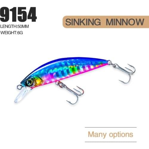 1Pcs 6g 5cm Minnow Fishing lures Peche Bass Trolling Isca Artificial Hard Bait Crankbait Seabass Carp Wobbler For Fishing Tackle