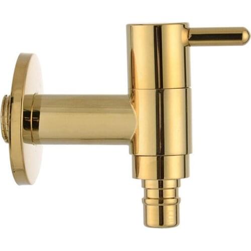 Factory direct wholesale packaging building materials plumbing hardware gold plating washing machine mop pool faucet