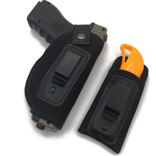 Outdoor Hunting Bags Tactical Pistol Concealed Belt Holster & Magazine Pouch for All Compact Subcompact Pistols