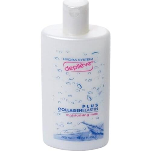 DEPILEVE Depil Collagen Elastİn Lotİon 500Ml Moisturising Emulsion Collagen With And Elastin 'Original Product