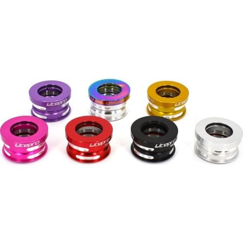 Litepro Bicycle Headset BMX Folding Bike Headset 44mm Built-in Sealed Bearing Head Set For Fnhon Ynhon BYA412 P18 P8