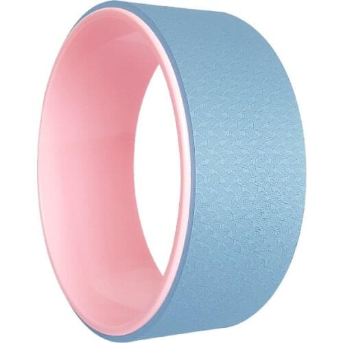 Yoga Wheel Roller Body Building Gym Workout Fitness Equipment Pilates Circles TPE Yoga Back Roller and Stretcher