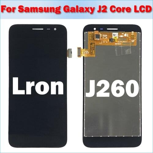 100% Test LCD For Samsung Galaxy J2 core J260 J260M LCD Display Touch Screen Digitizer Assembly For samsung J2 core J260F J260G