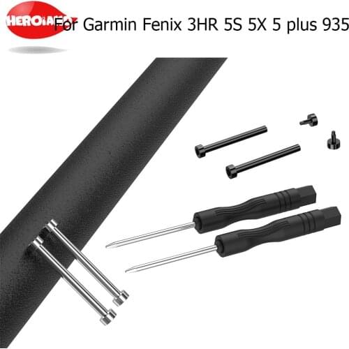 2PCS Steel Replacement Screws Screwdrivers Removal Tool for Garmin Fenix 3 Fenix 5S 5X 5 plus Forerunner 935 Rod Connector tool