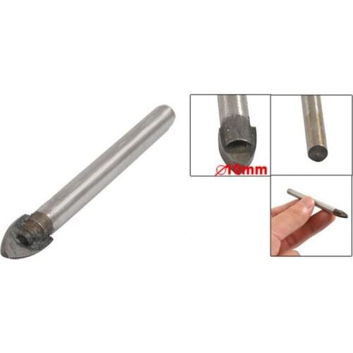 2/5" Dia Spear Tip 7mm Shank Diameter Glass Tile Drill Bit 5 Pcs