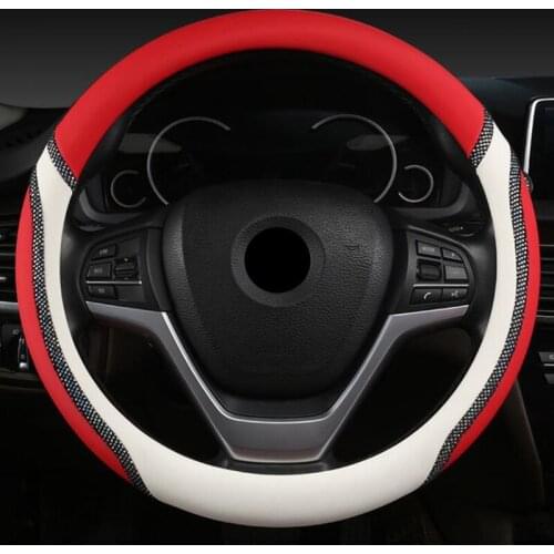 D Shape O Shape Fashion Women Lady Car Steering Wheel Cover for VW Jetta 6 Golf 7 Scirocco Bettle Tiguan 2019 2020 Volkswagen