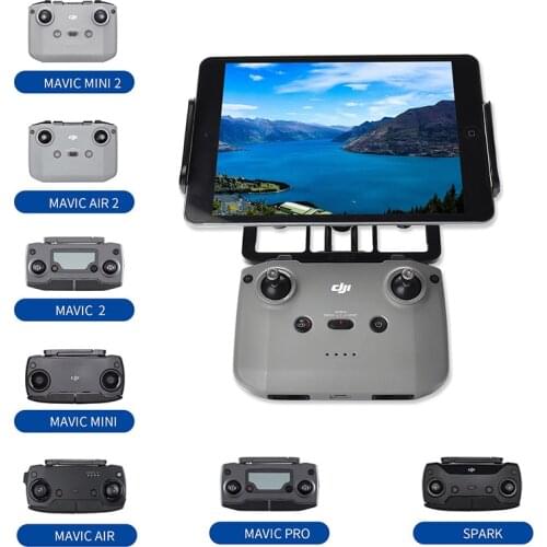 Remote Controller Adjustable Phone Holder With Sunshade Sun Hood Kit Tablet Holder DJI MINI 2 Mavic 2 Air 2 Pro Spark Accessory