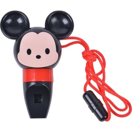 Disney Mickey Minnie Baby Safety Whistle Kawaii Action Figure Anime Figure Anime Childrens Gifts Disney Mickey Minnie