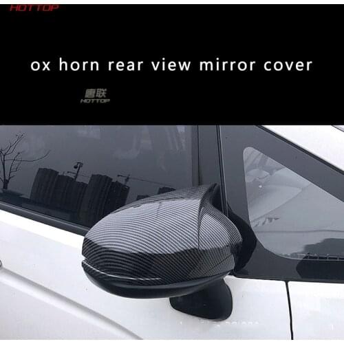 For Honda Jazz Gk5 2014-2019 City Refitting The Horn Mirror Shell Carbon Fiber Reverse Mirror Shell