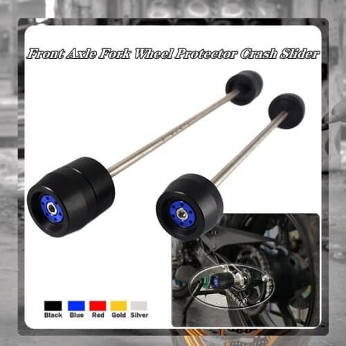 For KAWASAKI NINJA ZX-10R ZX10R ZX 10R 2006 2007 Motorcycle Accessories Front & Rear Axle Fork Crash Sliders Wheel Protector