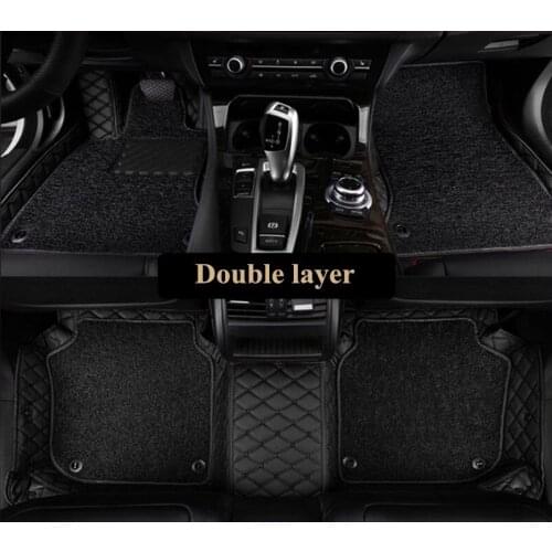 Good quality! Custom special car floor mats for Honda Accord 2020-2018 waterproof durable two layers car carpets for Accord 2019