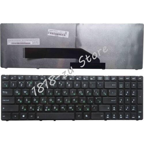 YALUZU NEW russian Laptop keyboard FOR ASUS K51AC K51AE K61IC K70 K70AC K70AE K62F K62JR K62F M60 RU layout with frame keyboard
