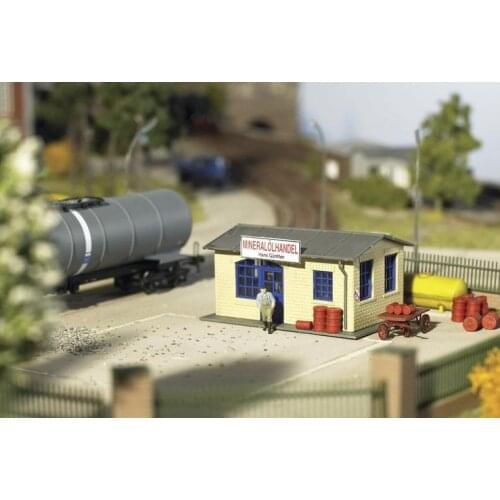 Sand Table Scene HO 1:87 Scale Oil depot For Train Railway Layout