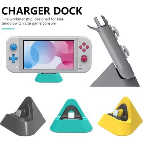 Universal Game Console Charger Dock For NS Switch / Switch Lite Portable Mini Type C Charger Base Stands Charging Dock Station