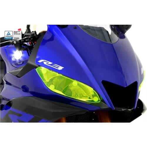 FOR YAMAHA YZF R3 YZF-R3 2019 Motorcycle Accessories Headlight Protection Guard Cover