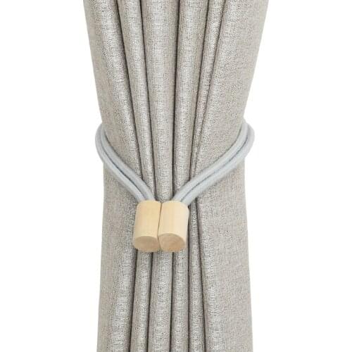 1PC Magnetic Curtain Tieback High Quality Holder Hook Buckle Clip Pretty Modern Polyester Decorative Home Accessorie