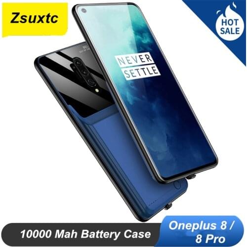 Araceli 10000 Mah For Oneplus 8 8 Pro Battery Case Smart Phone Battery Charger Case Power Bank For Oneplus 8 Battery Case