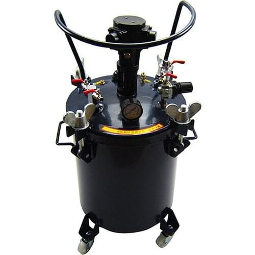 20L Pneumatic Mixing Paint Pressure Tank Stainless Steel Spray Paint Bucket Spray Barrel Release Agent Pressure Barrel
