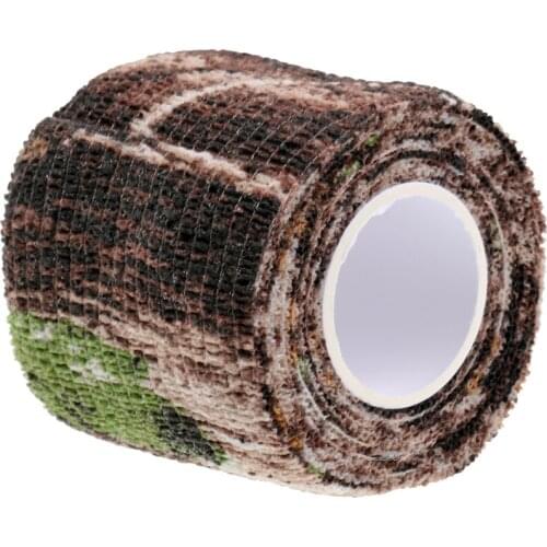 5pcs Outdoor Hunting Equipment Elastic Camouflage Tape Wrap