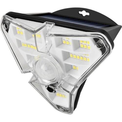 68LED Wall Light Outdoor Waterproof PIR Motion Sensor Lighting Park Courtyard Fence Street Garden Decoration Lamp