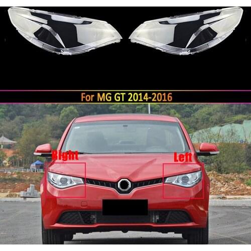 Car Headlamp Lens For MG GT 2014 2015 2016 Car Replacement Auto Shell Cover