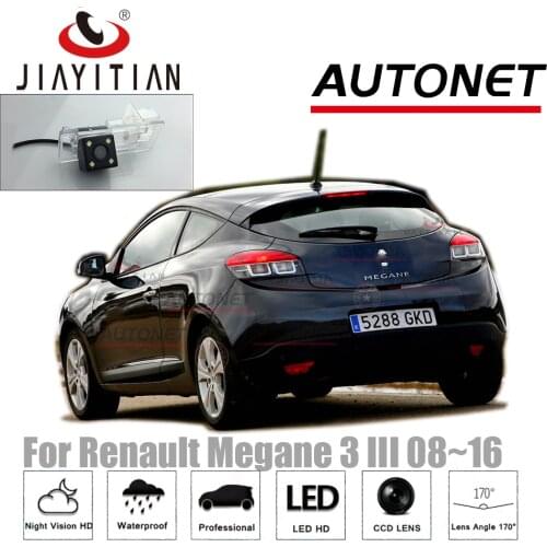 JIAYITIAN Car Rear View Camera For Renault Megane 3 III 2008~2016 Parking Camera/ CCD/Night Vision/License Plate camera