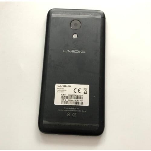 Used Battery Case Cover Back Shell + Camera Glass Lens For UMIDIGI C2 MTK6750T Octa Core 5.0" FHD 1080 x 1920 Smartphone