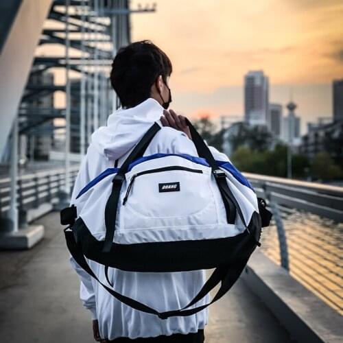 Brand Design Travel Sprot Basketball Travel bag with oblique span hip hop fashion 35L large capacity luggage bag for students