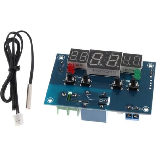 TS-HCM03 Digital Thermostat Temperature Control Switch Thermostat 3 Display Setting Range: -9-99