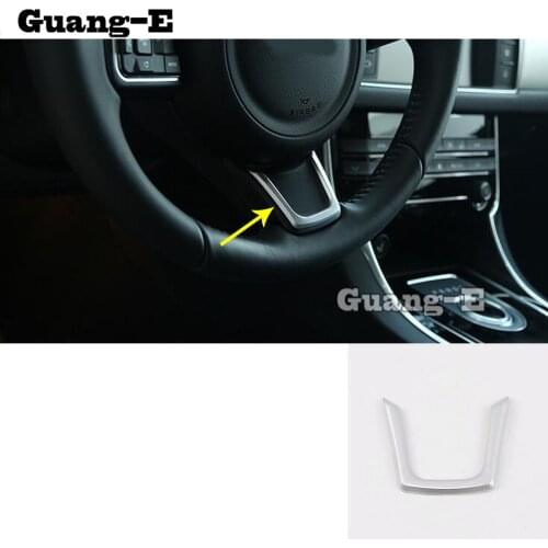 For Jaguar F-PACE F Pace 2016 2017 2018 2019 2020 Car Sticker Body Cover Steering Wheel Interior Kit Switch Trim Lamp Frame 1pcs