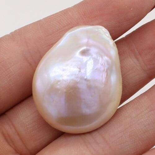 Natural Freshwater Pearl Irregular Baroque Pink Bare Beads For Jewelry Making DIY Bracelet Earrings Necklace Accessory