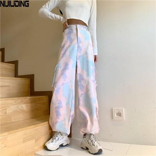 NIJIUDING Women's Trousers Slacks