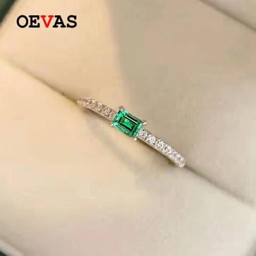 OEVAS Rings With Semi-precious Stones